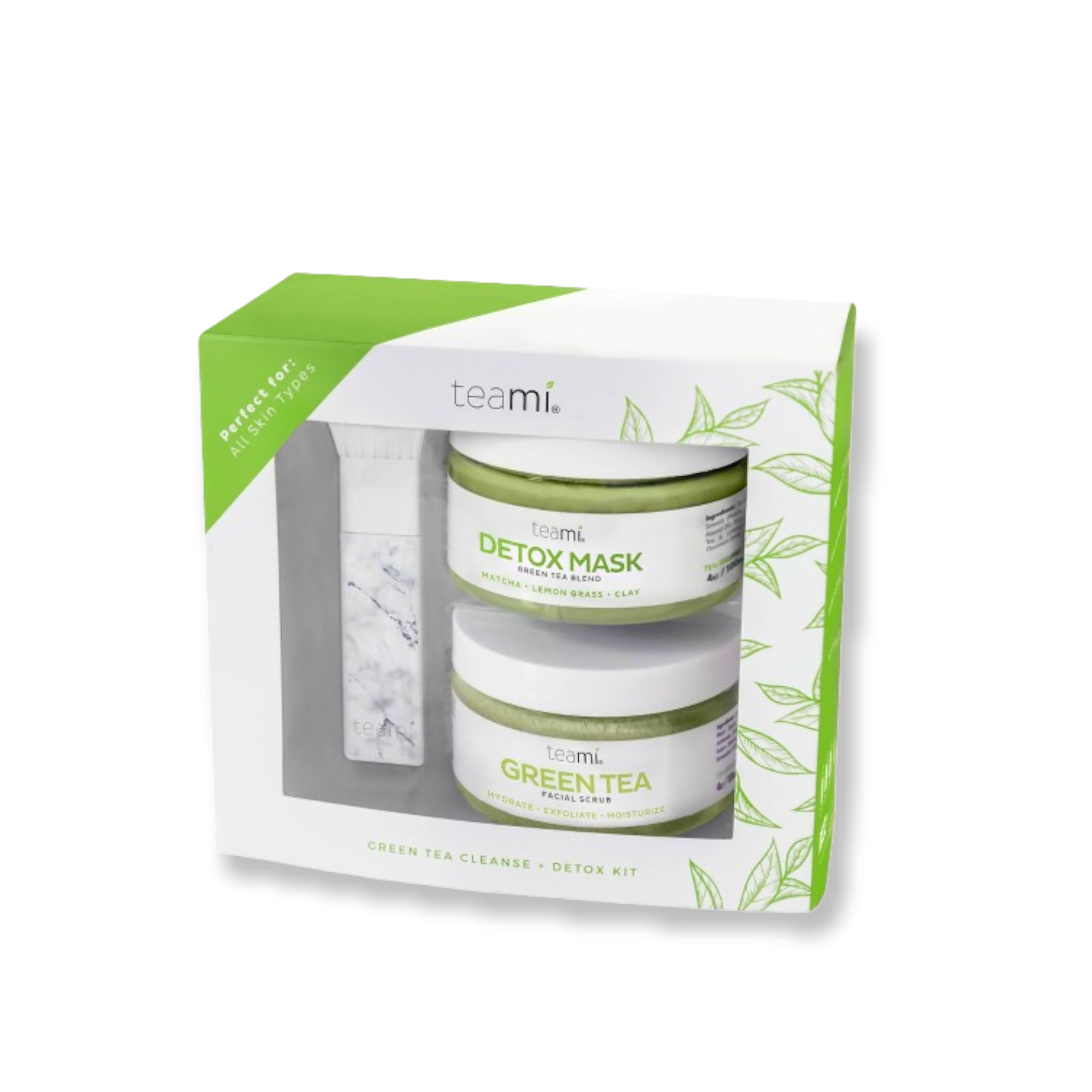 Kit de limpieza de desintoxicación de té verde