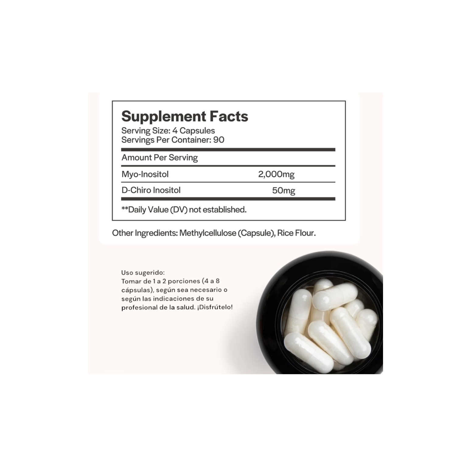 Myo & D-chiro Inositol - Imagen 2